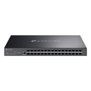 SWITCH GESTIONABLE L2+ TP-LINK SX3032F 32x10Gbps SFP+ L2+ DOBLE FUENTE REDUNDANTE GESTION OMADA SDN