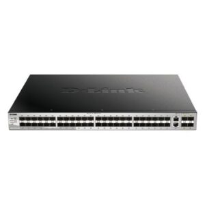 SWITCH GESTIONABLE L3 D-LINK STACKABLE DGS-3130-54S/E 48P SFP+ 2P 10G + 4P 10G SFP+