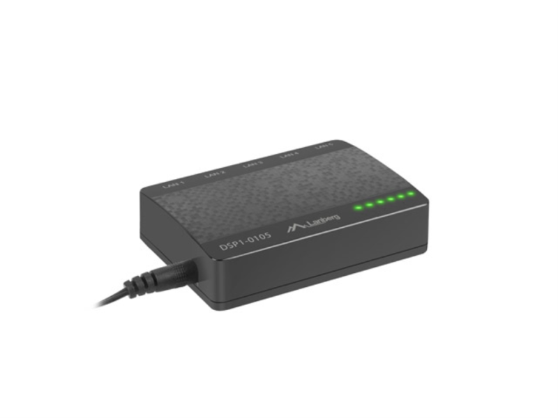 SWITCH LANBERG 5 PUERTOS 100 MBPS