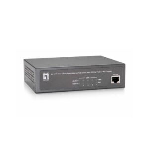SWITCH LEVEL ONE GEP-0522 NO GESTION 5P 10/100/1000 4P POE PLUS 65W