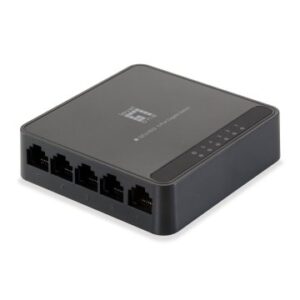 SWITCH LEVEL ONE GIGABIT NO GESTION 5P 10/100/1000 GEU-0522