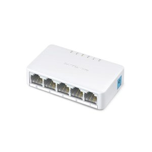 SWITCH NO GESTIONABLE MERCUSYS MS105 5P 10/100 ETHERNET MINI DESKTOP
