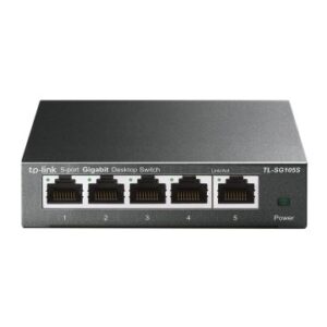 SWITCH NO GESTIONABLE TP-LINK SG105S 5P GIGA CARCASA METALICA NO RACK