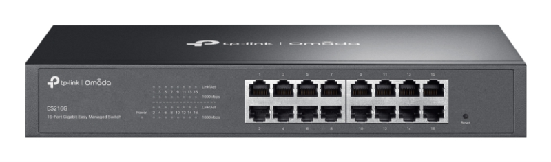 SWITCH OMADA ES208G 8-PORT GIGABIT EASY MANAGED SWITCH
