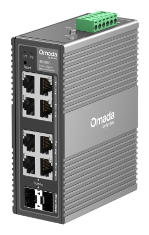 SWITCH OMADA IES206G 6-PORT GIGABIT 4-PORT POE+ AND 2-PORT POE++