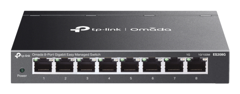 SWITCH OMADA IES210GPP 10-PORT GIGABIT 6-PORT POE+ AND 2-PORT POE++
