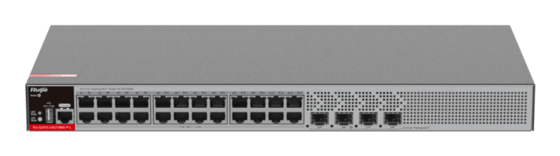 SWITCH POE GESTIONABLE RUIJIE REYEE CAPA 2 RG-S2915-24GT4MS-P-L