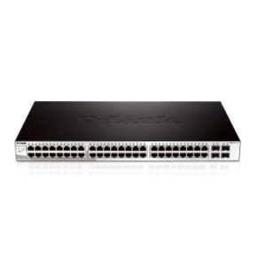 SWITCH SEMIGESTIONABLE D-LINK DGS-1210-52/E 48P GIGA + 4P GIGA COMBO RACK