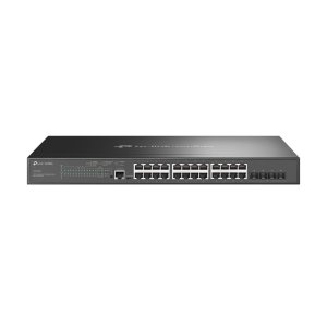 SWITCH SEMIGESTIONABLE JETSTREAM TP-LINK SG3428MP 28P GIGABIT DE LOS CUALES 24P POE+ (384W) Y 4 RANU