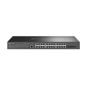 SWITCH SEMIGESTIONABLE JETSTREAM TP-LINK SG3428XMP 28P GIGABIT DE LOS CUALES 24P GIGABIT POE+ (384W)