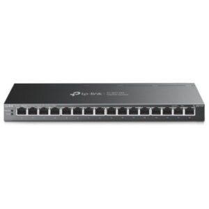 SWITCH SEMIGESTIONABLE TP-LINK TL-SG116P 16P GIGA POE+ 120W CARCASA METALICA