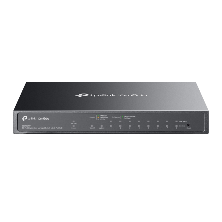 SWITCH TP-LINK OMADA 10 PUERTOS GIGABIT 8 PUERTOS POE+