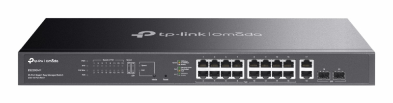 SWITCH TP-LINK OMADA EASY 20 PUERTOS GIGABIT 16 PUERTOS POE+