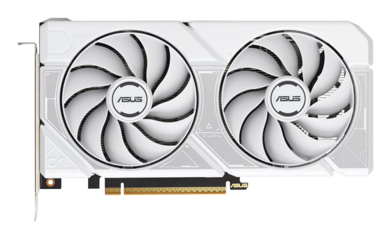 TARJETA GRAFICA ASUS DUAL RTX 5060 O8GB  WHITE