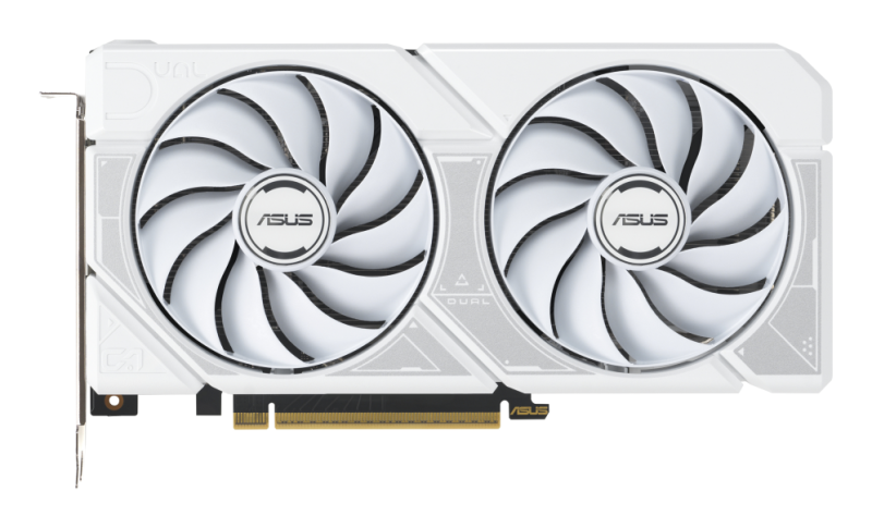 TARJETA GRAFICA ASUS DUAL  RTX 5060TI OC 16GB  WHITE