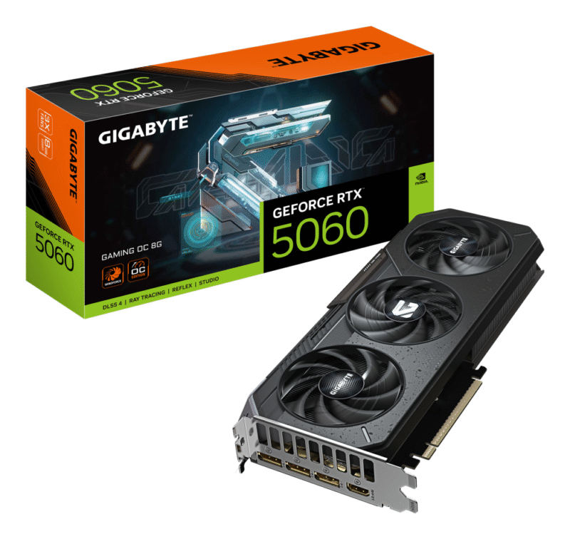TARJETA GRAFICA GIGABYTE RTX 5060 OC 8GB GDDR7