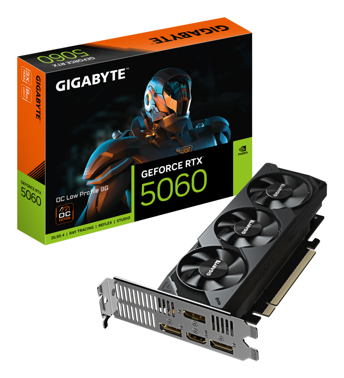 TARJETA GRAFICA GIGABYTE  RTX 5060 OC 8GL GDDR7