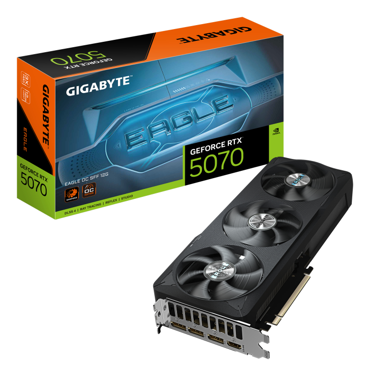 TARJETA GRAFICA GIGABYTE RTX 5070 EAGLE OC 12GB