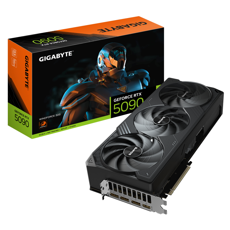 TARJETA GRAFICA GIGABYTE RTX 5090 WINDFORCE OC 32G