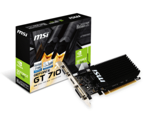 MSI VGA NVIDIA GT 710 2GD3H LP 2GB DDR3
