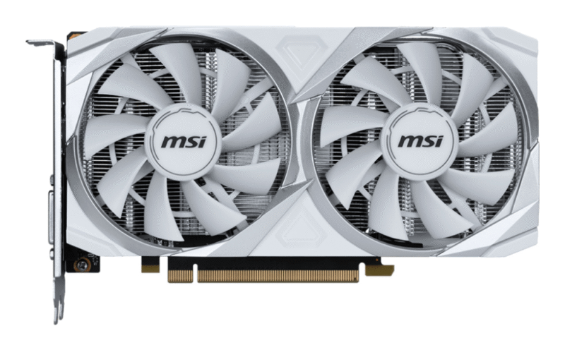 TARJETA GRAFICA MSI RTX 3050 VENTUS 2X WHITE 8GB OC