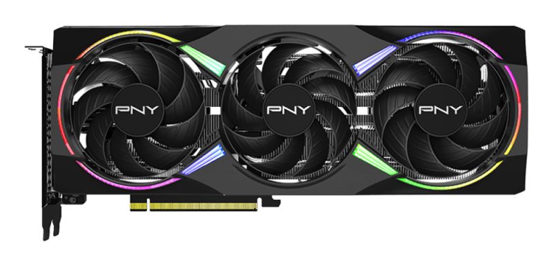 TARJETA GRAFICA PNY RTX 5060 TI 16GB ARGB OVERCLOCKED TRIPLE FAN