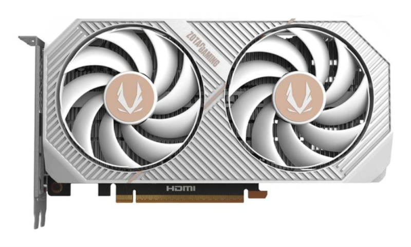 TARJETA GRAFICA ZOTAC RTX 5060 8GB TWIN EDGE OC WHITE