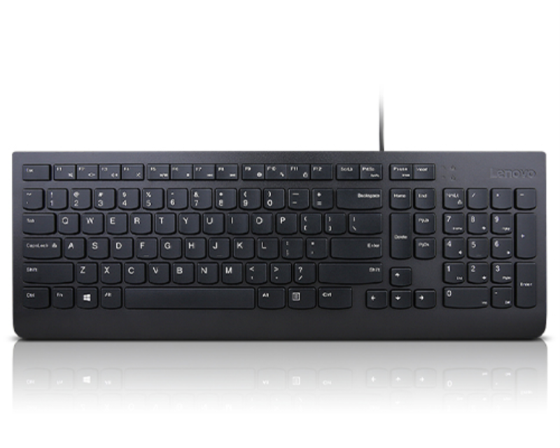 TECLADO LENOVO ESSENTIAL QWERTY USB NEGRO