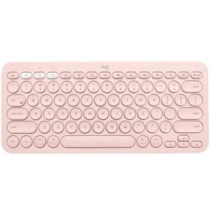 TECLADO LOGITECH BLUETOOTH K380 PARA TRES DISPOSITIVOS COLOR ROSA P/N:920-009587