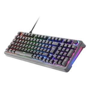 Mars Gaming Tecl. MKPROYES Silent Switch RGB Negro