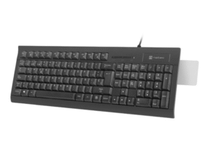 TECLADO NATEC MORAY CON LECTOR DE TARJETAS INTELIGENTES USB NEGRO