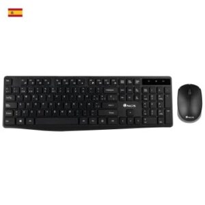 TECLADO Y MOUSE NGS WIRELESS ALLURE CON ADAPTADOR USB