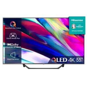 TELEVISOR 55" HISENSE A7KQ UHD 4K QLED SMART-TV VESA 300X200mm