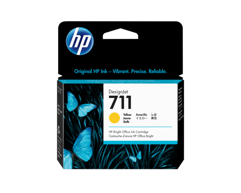 TINTA HP 711 AMARILLO