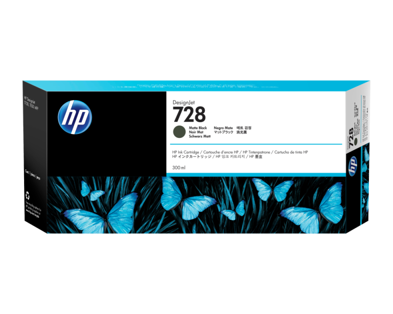 TINTA HP 728 NEGRO MATE