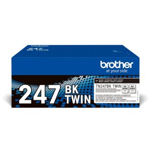 TONER BROTHER ORIGINAL NEGRO TN247BK PACK 2 TONER HL-L3210CW/3230CDW