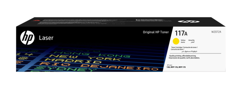 TONER HP 117A AMARILLO