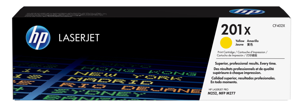 TONER HP 201X AMARILLO