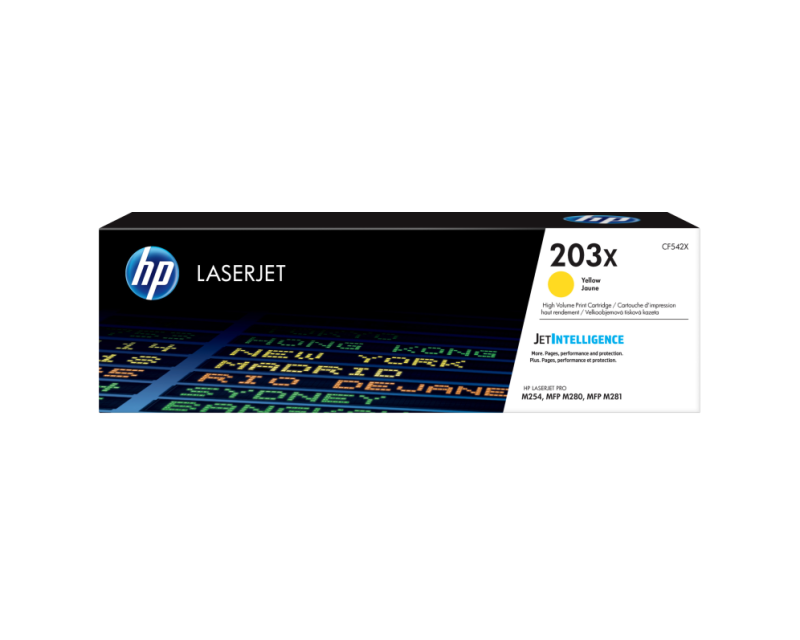 TONER HP 203X AMARILLO