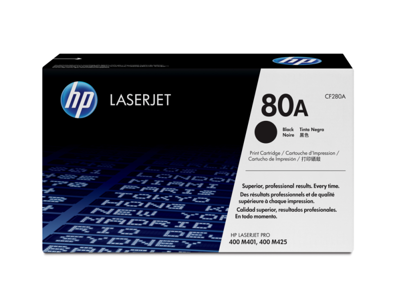 TONER HP 80A NEGRO 2700PAG