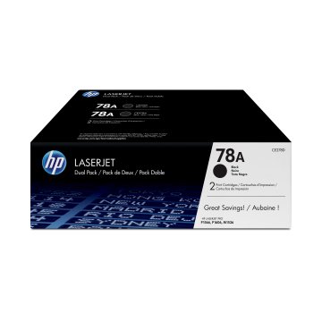 TONER HP P1566/1606 NEGRO PACK DUAL(CE278AD)