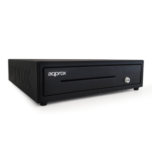 (Km0) TPV CAJON PORTAMONEDAS APPROX APPCASH01 BLACK APER MANUAL Y AUTOMATICA CASH30