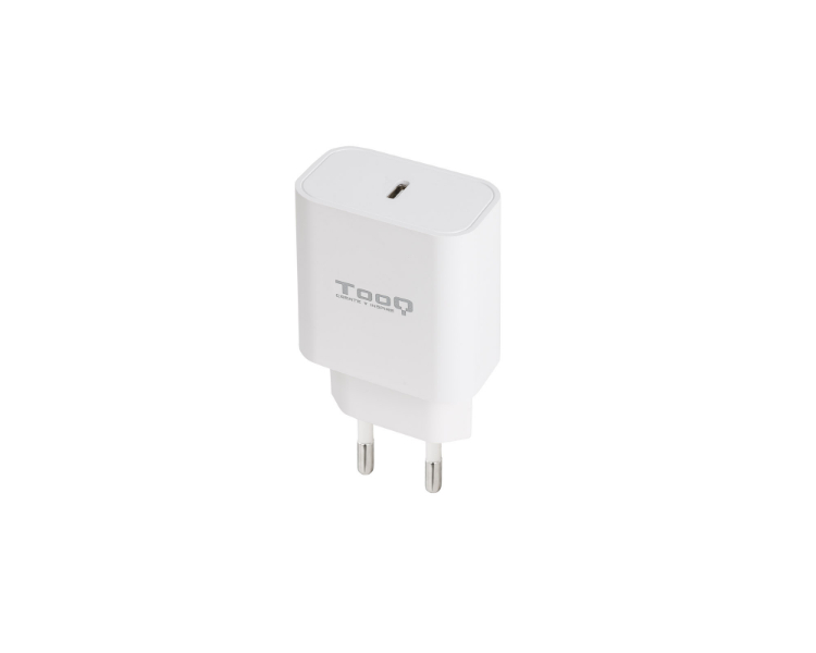 CARGADOR PARED USB-C/PD 20W BLANCO TOOQ