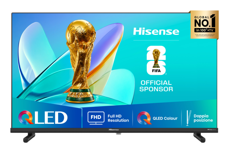 TV HISENSE 40A5Q 40" QLED SMART TV DOLBY ATMOS MODO JUEGO