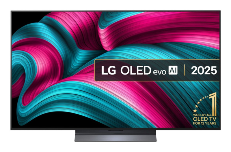 TV LG OLED EVO AI C5 OLED55C54LA 55" UHD 4K SMART TV NEGRO