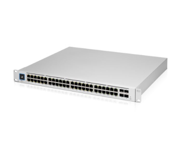 UBIQUITI UNIFI SWITCH 48 PUERTOS USW-PRO-48-POE RACK w/4 SFP+