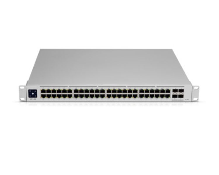 UBIQUITI UNIFI SWITCH 48 PUERTOS USW-PRO-48 RACK w/4 SFP+