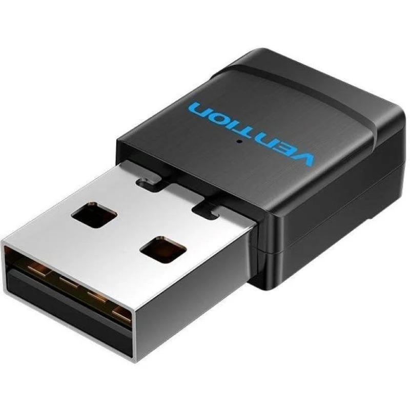 ADAPTADOR USB-A WIFI 433Mps NEGRO VENTION