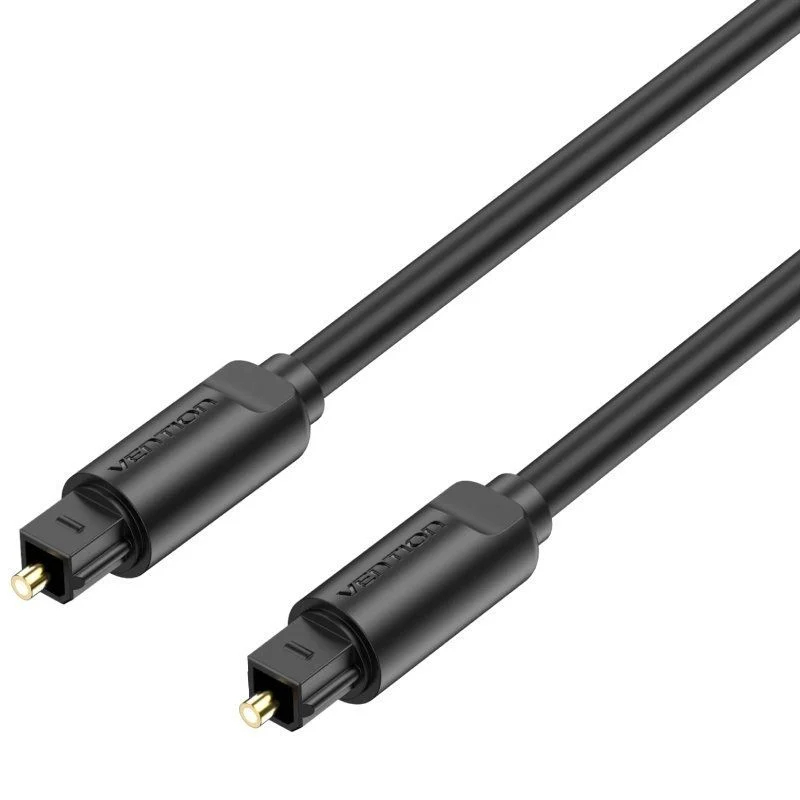 CABLE DE AUDIO DE FIBRA OPTICA 1.5 M NEGRO VENTION