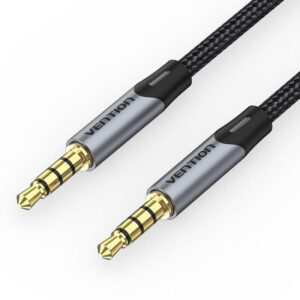 CABLE AUDIO ESTEREO JACK 3.5/M JACK 3.5/M 1.5 M GRIS VENTION